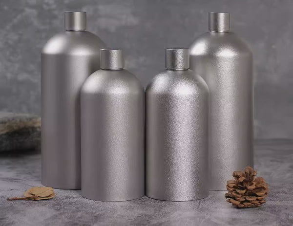 Pure Titanium Hip Flask Portable Large-Capacity Camping Liquor Bottle