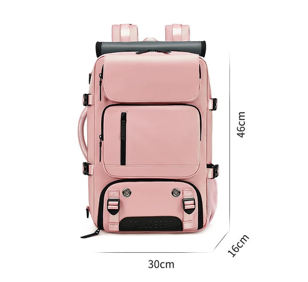 Large Capacity Outdoor Backpack: Stylish Hiking & Sports Rucksack for Short Trips