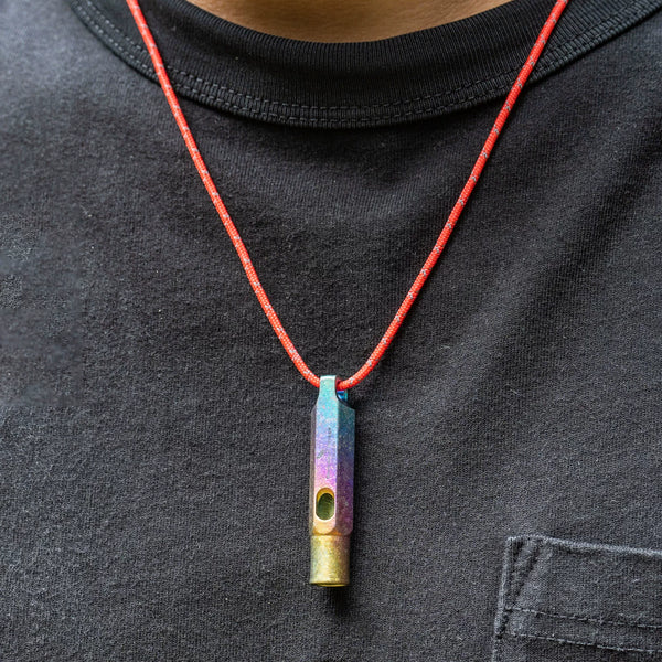 Pure Titanium Survival Whistle – Ultra-Loud Lifesaver!