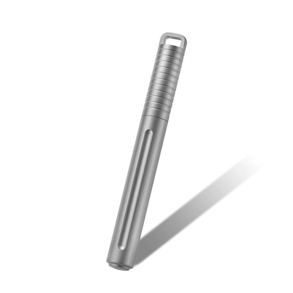 Titanium EDC Short Pen: Outdoor Waist-Hang Ballpoint
