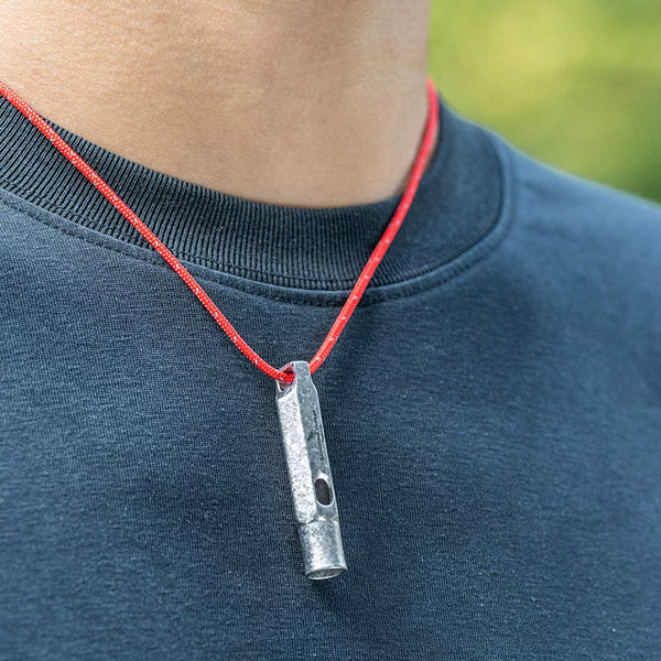Pure Titanium Survival Whistle – Ultra-Loud Lifesaver!