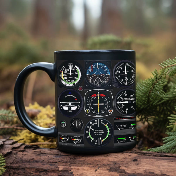 Pilot Mug: Aviation-Themed Coffee Cup for Plane Lovers