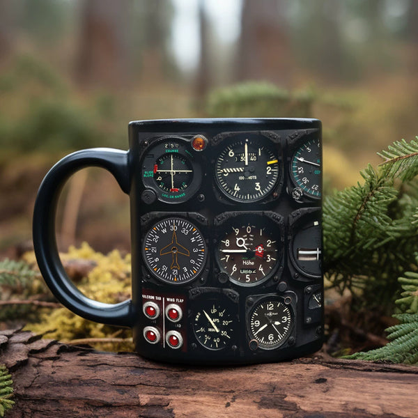 Pilot Mug: Aviation-Themed Coffee Cup for Plane Lovers