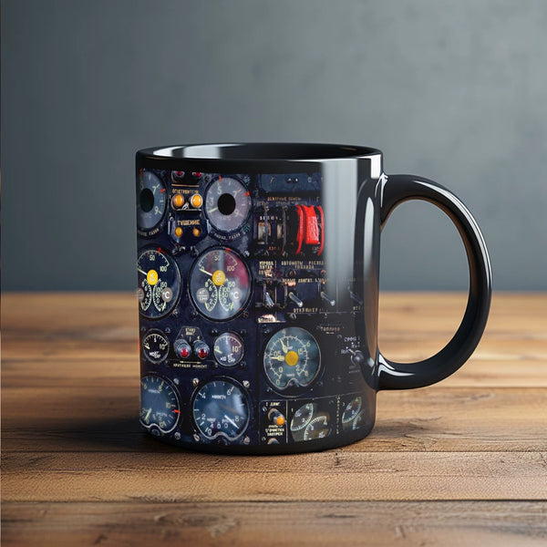 Pilot Mug: Aviation-Themed Coffee Cup for Plane Lovers