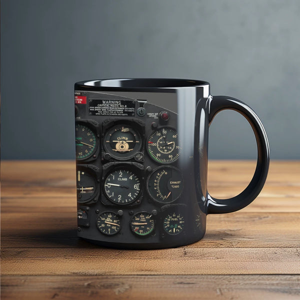 Pilot Mug: Aviation-Themed Coffee Cup for Plane Lovers