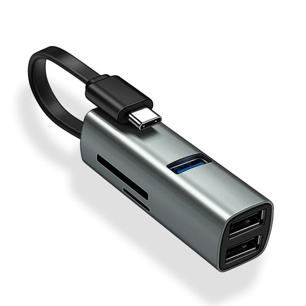 5-in-1 USB3 Rocket Card Reader – Phone + Camera Instant Transfer