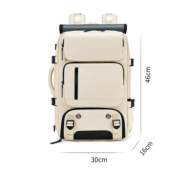 Large Capacity Outdoor Backpack: Stylish Hiking & Sports Rucksack for Short Trips