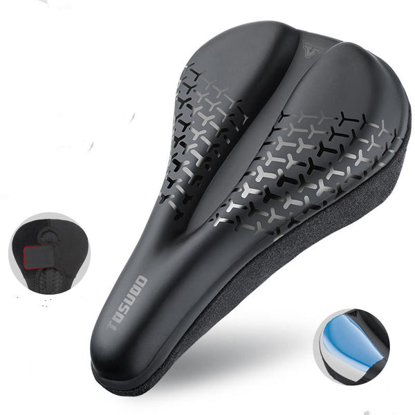 Full Silicone Gel Shock Absorption Bicycle Seat Cover
