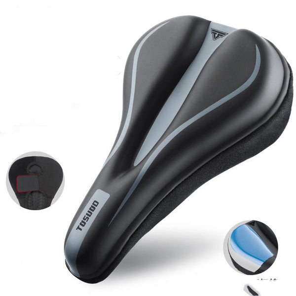 Full Silicone Gel Shock Absorption Bicycle Seat Cover