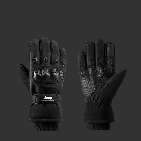 Men's Winter Cycling Gloves: Windproof, Warm, Non-Slip Tactical Grip