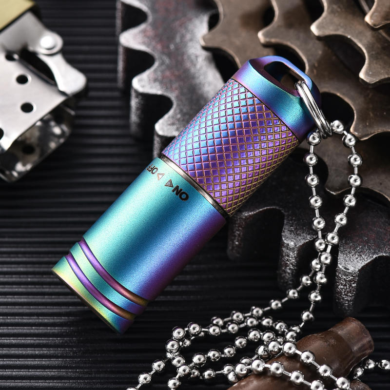 Outdoor Titanium Alloy Keychain Flashlight – GizModern