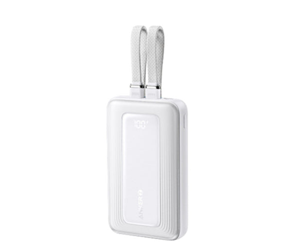 2024 New Fast-Charging Power Bank, 20,000mAh High Capacity with Built-In Cable