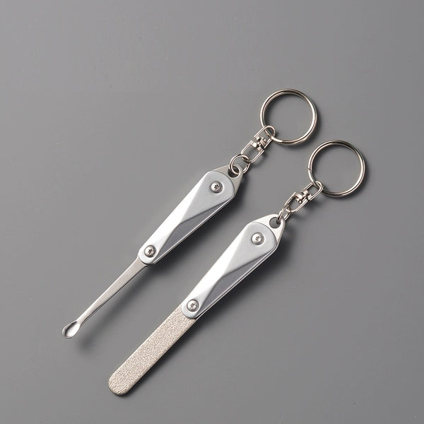 Ear Pick Keychain: Premium Ear-Cleaning Spoon Tool