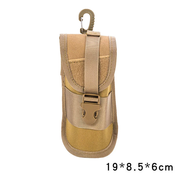 Outdoor Hiking Cycling Glasses Storage Belt Pouch Sunglasses Holder