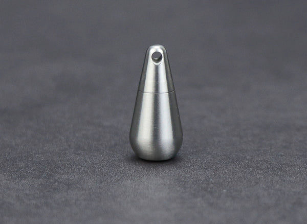 Titanium Droplet Mini Pill Box - Waterproof Travel Case