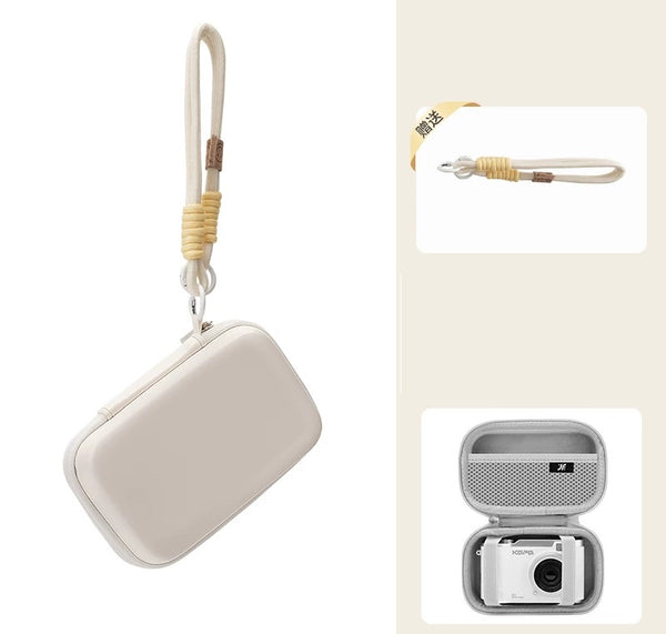 Compact CCD Camera Protective Case - Chic & Secure Storage
