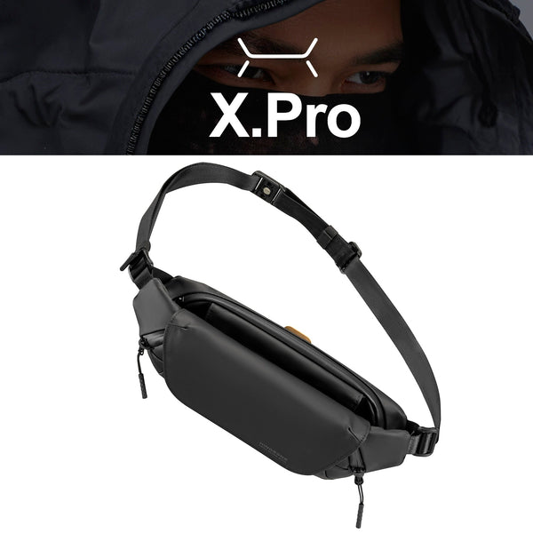Trendy Men's Crossbody Chest Bag - Sporty Waist Pack