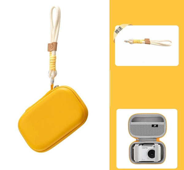 Compact CCD Camera Protective Case - Chic & Secure Storage