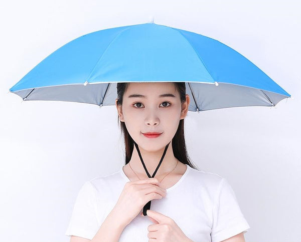 Head-worn Sunshade Sunscreen Umbrella Hat – GizModern