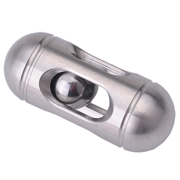 Anti Stress Mini Cylindrical Fidget Toy, with Pocket Size & Stainless Steel Material, for Everyday Carrying