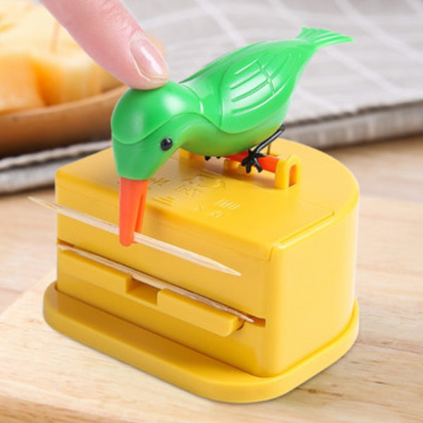 Cute Unique Bird Toothpick Dispenser, for Kitchen, Dining Table & Gift