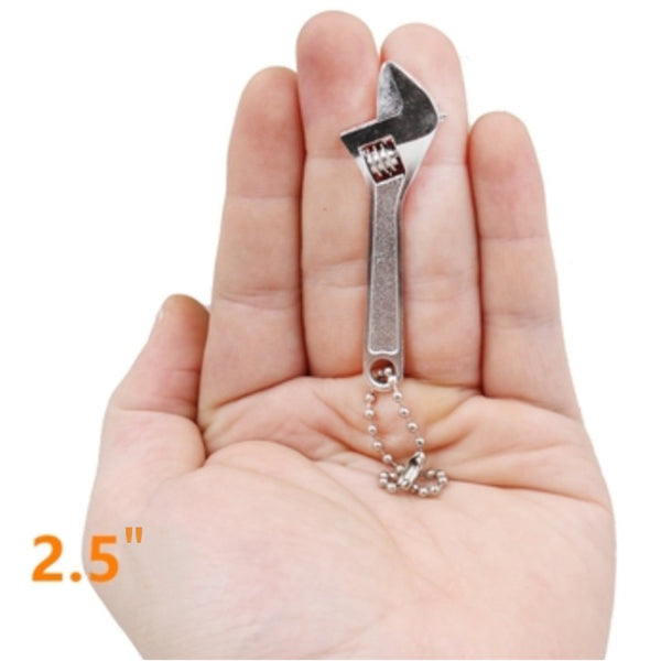 2.5"/4" Adjustable Mini Anti-rust Wrench, for Home, Office & Everyday Carry