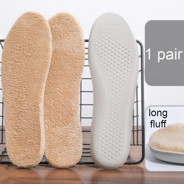 Thick Soft Warm Shoe Insoles, for Men & Women (1 Pair)