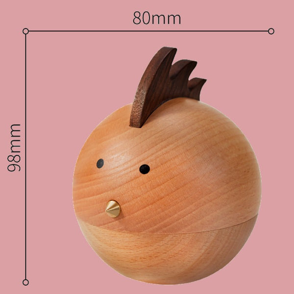 Cute Wooden Jewelry Box, for Necklaces, Earrings, Rings, Cufflinks and More