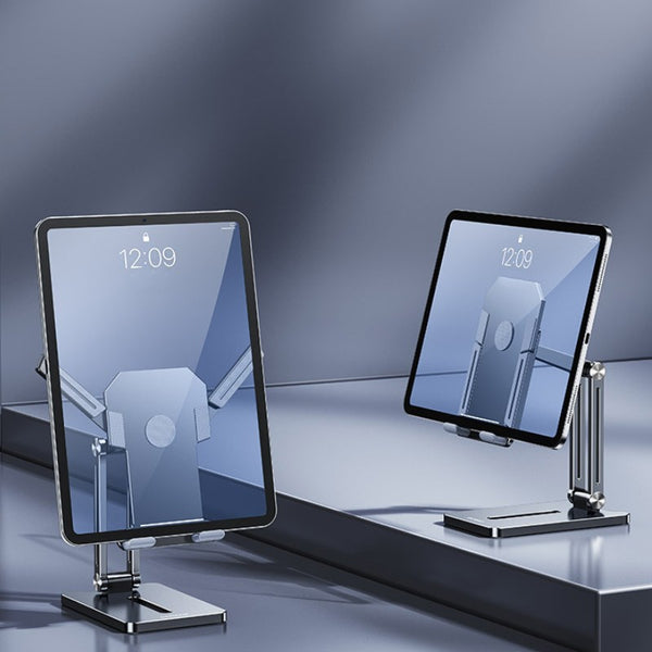 Adjustable Foldable Phone Tablet Desk Stand, for Phone, Tablet, Kindle & More