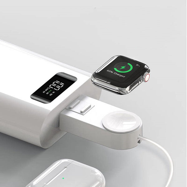 Portable Mini Charger, with Wireless Charging Module, for iWatch, iPho ...
