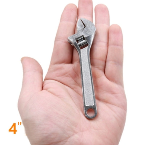 2.5"/4" Adjustable Mini Anti-rust Wrench, for Home, Office & Everyday Carry