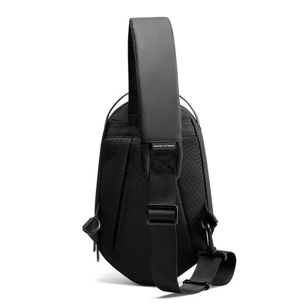 Fashion Sling Bag, with Waterproof Hard Shell, Large Capacity & Breathable Fabric, for Travel, Work & Everyday Carry