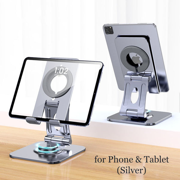 Adjustable Phone/Tablet Stand, Compatible with Mobile Phone, iPad, Samsung Tab