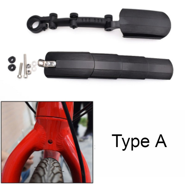 Retractable Bike Fenders Set, for Front and Rear Wheels (2PCS)