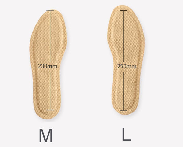 Heated Wormwood Insoles, with Rapid Heating, 52°C Constant Temperature & 8hrs of Heat, for Women & Men (10 Pairs)