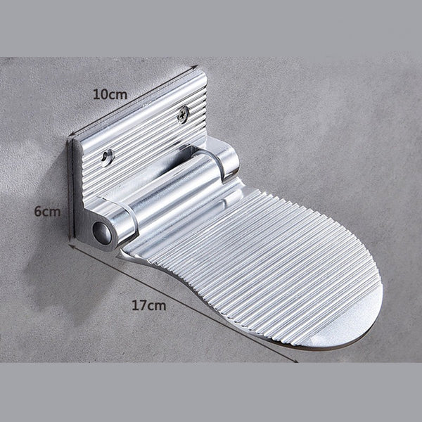 Non-slip Bathroom Shower Footrest Pedal, for Shaving Legs (1-Pack)