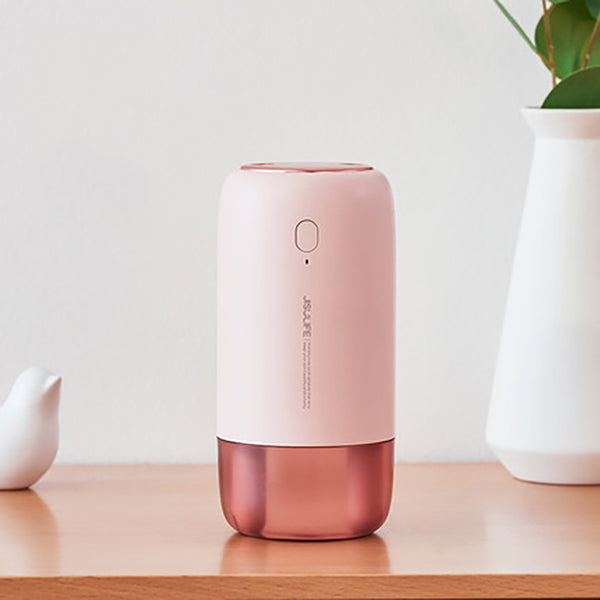 Portable Wireless Humidifier, with Dual Spray Design, 10hrs Battery Life and Night Light, for Work, Study, Car and More