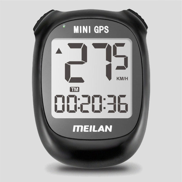 Rechargeable Water-resistant GPS Bike Speedometer, with Backlight & 8H Battery Life, for Cycling, Canoeing & More