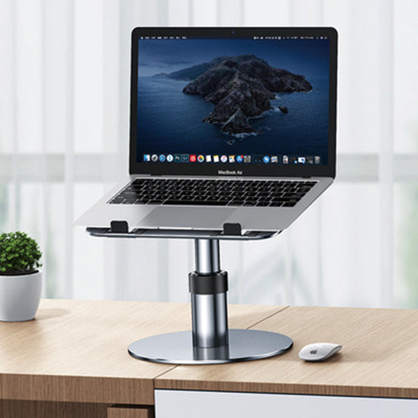Versatile Laptop Stand, with Adjustable Height, Angle & Rotatable Design, for Home & Office