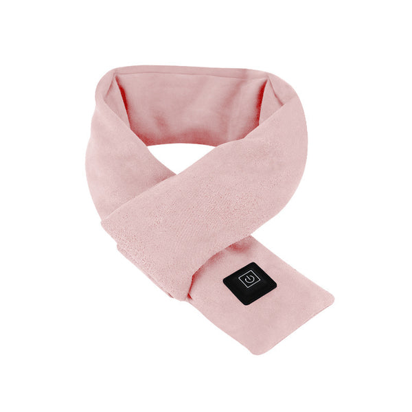 USB Heated Scarf with Built-in Power Bank & Three Temperature Settings, for Warmth & Neck Pain Relief