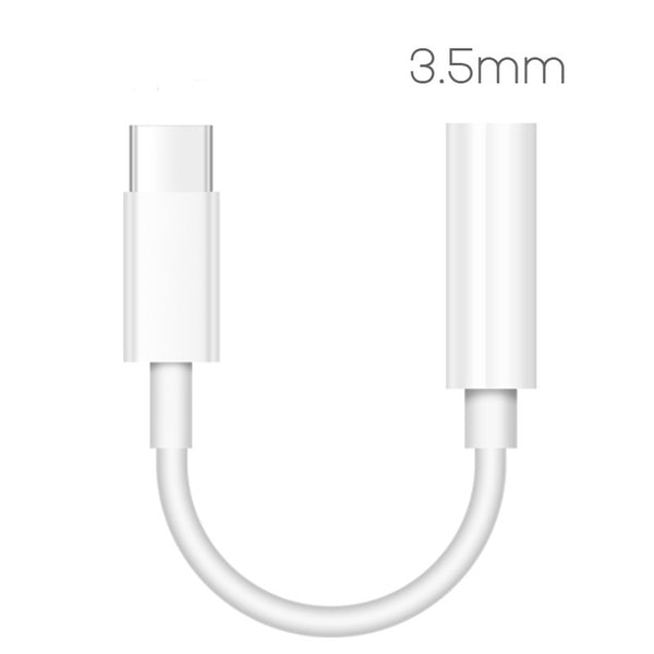 2-in-1 USB Type-C to 3.5mm Aux Audio Jack Adapter, with 18W Fast Charging Function, Compatible with Huawei, Xiaomi, Samsung & More