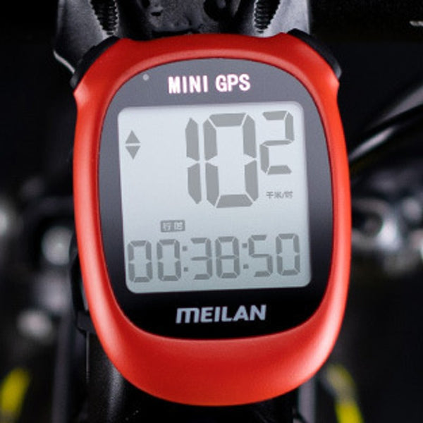 Rechargeable Water-resistant GPS Bike Speedometer, with Backlight & 8H Battery Life, for Cycling, Canoeing & More