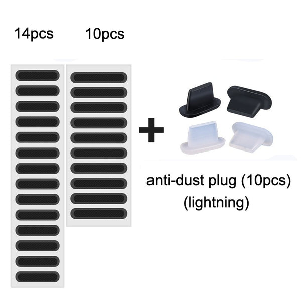 Anti-Dust Adhesive Sticker Kit, for Type-C & Lightning Port