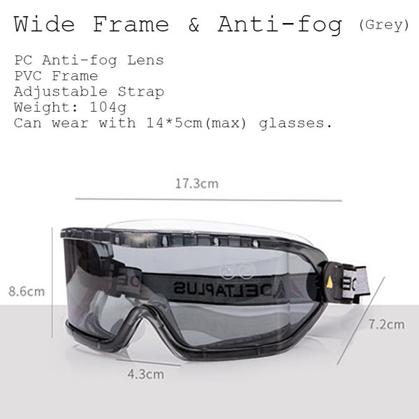 Multifunctional and Portable Goggles, Anti-impact, Anti-sand, Anti-UV, Anti-fog and Anti-splash, for Travel, Outdoor Activities and More