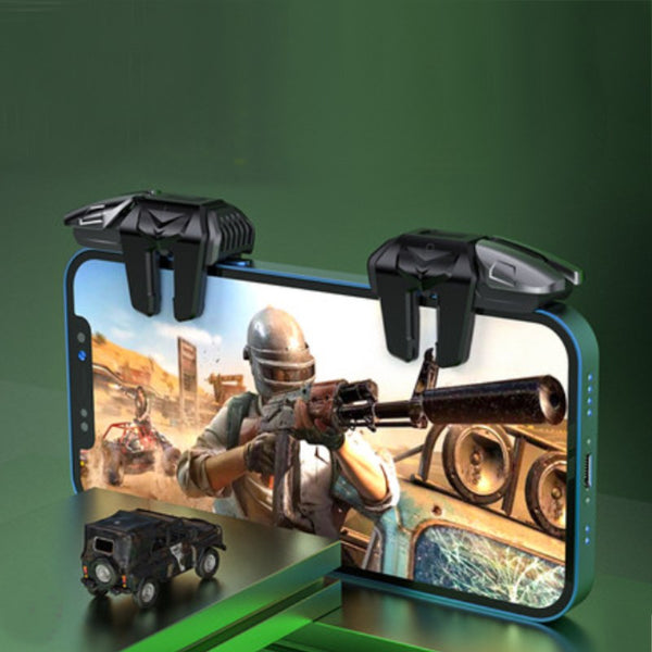 High-Frequency Auto Click Mobile Gaming Controllers, with 30 Shots per Second, for All Shooting Games (1 Pair)