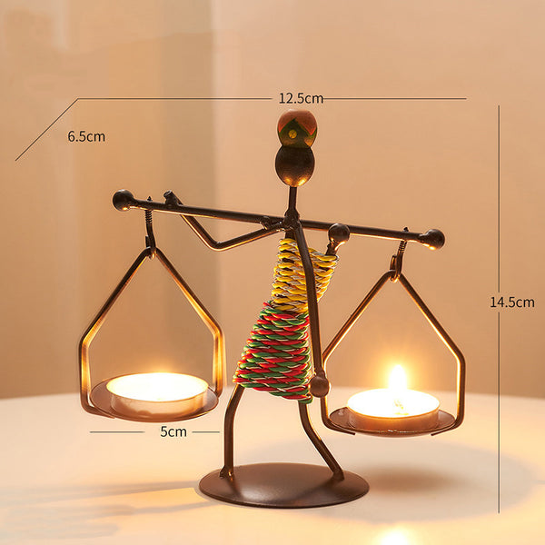 Creative Artistic Candle Holder, for Tealight Candles & Votive Candles, for Wedding, Birthday, Holiday & Home Decoration