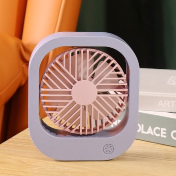 Portable USB Fan, with 3 Speed Settings and Adjustable Angle, for Home & Office
