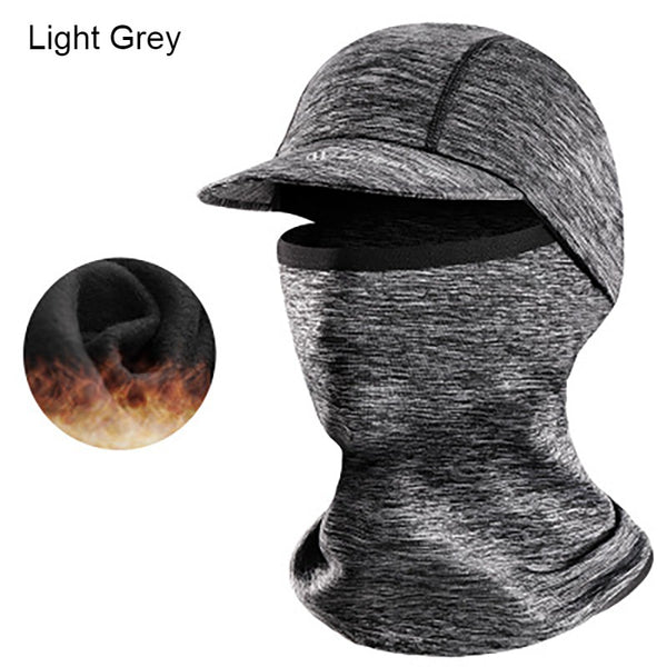 Windproof Thermal Balaclava, with Brim, Face and Neck Cover, for Cycling, Motorcycle Riding, Skiing & More