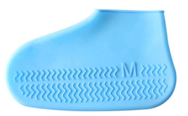 Reusable Waterproof Silicone Shoe Cover, with Non-Slip Sole Pattern, for Men, Women & Kids (1 Pair)