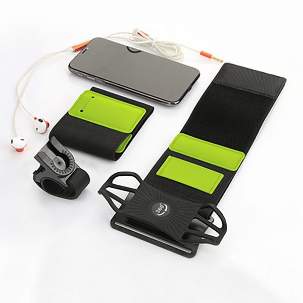 Multifunctional Phone Running Armbands, with Detachable, 360° Rotatable & Breathable Design, for 4" to 6.5" Phone
